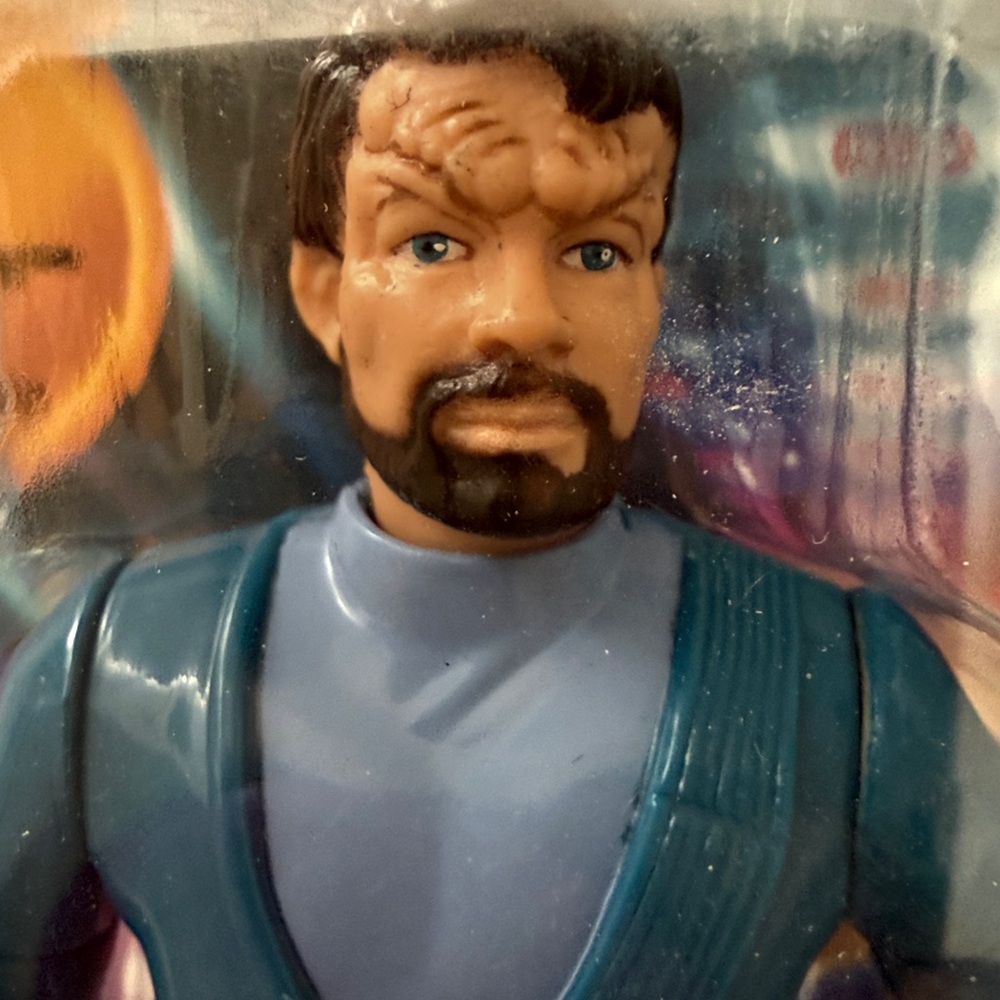 1994 Star Trek TNG Commander Riker as a Malcorian Action Figure by Playmates